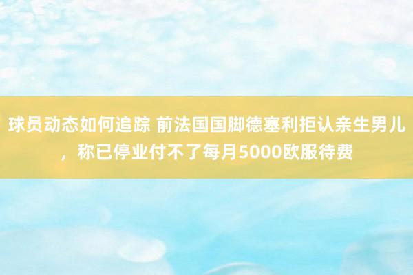 球员动态如何追踪 前法国国脚德塞利拒认亲生男儿，称已停业付不了每月5000欧服待费