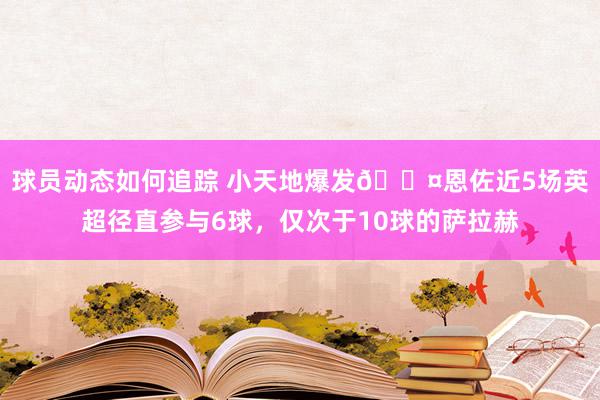 球员动态如何追踪 小天地爆发😤恩佐近5场英超径直参与6球，仅次于10球的萨拉赫